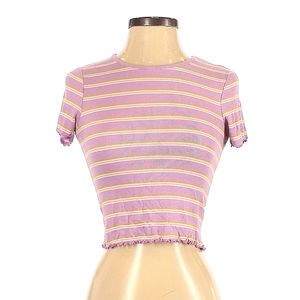 Wild Fable Y2K Striped Crop Top (XL)